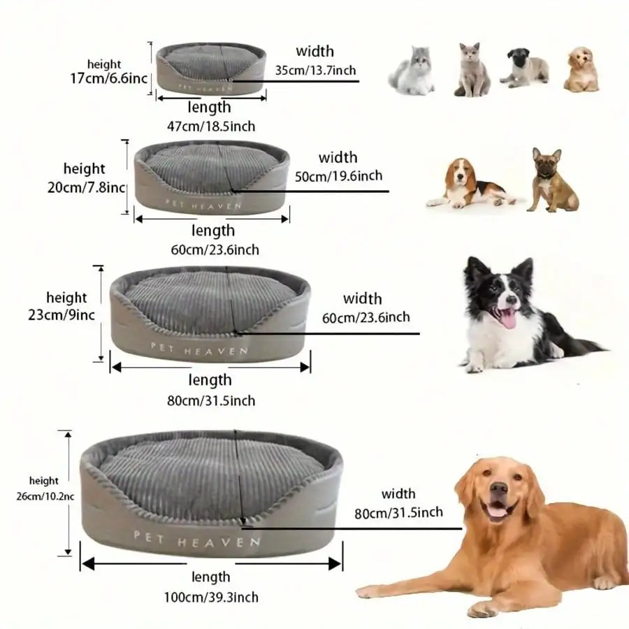 Machine Washable Soft Pet Bed For Indoor And Outdoor Use
