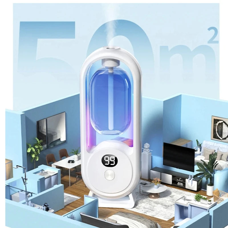 Wall Mounted Essential Oil Diffuser Rechargeable Timed Spray Humidifier