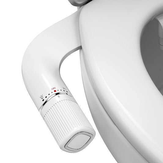 SAMODRA Bidet Attachment Non-Electric Dual Nozzles With Adjustable Water Pressure