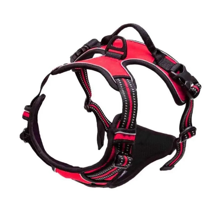 Dog Collars Harness Set Leather Puppy Accessories For All Breeds