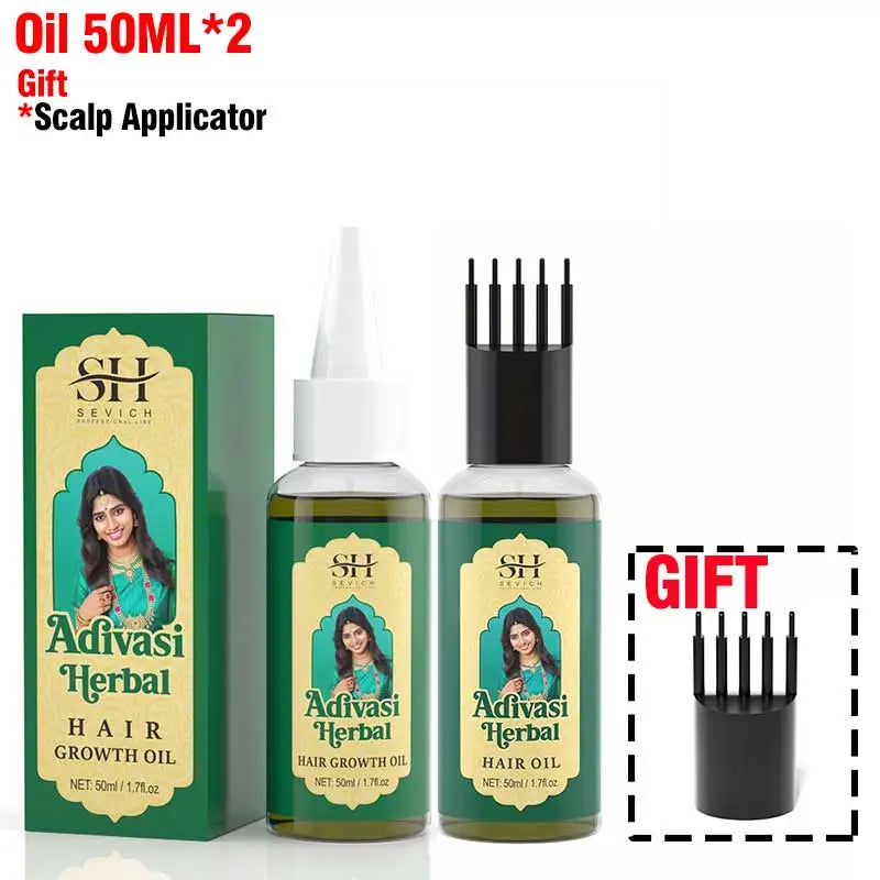Sevich Ayurvedic Hair Growth Oil For Strong Roots And Growth