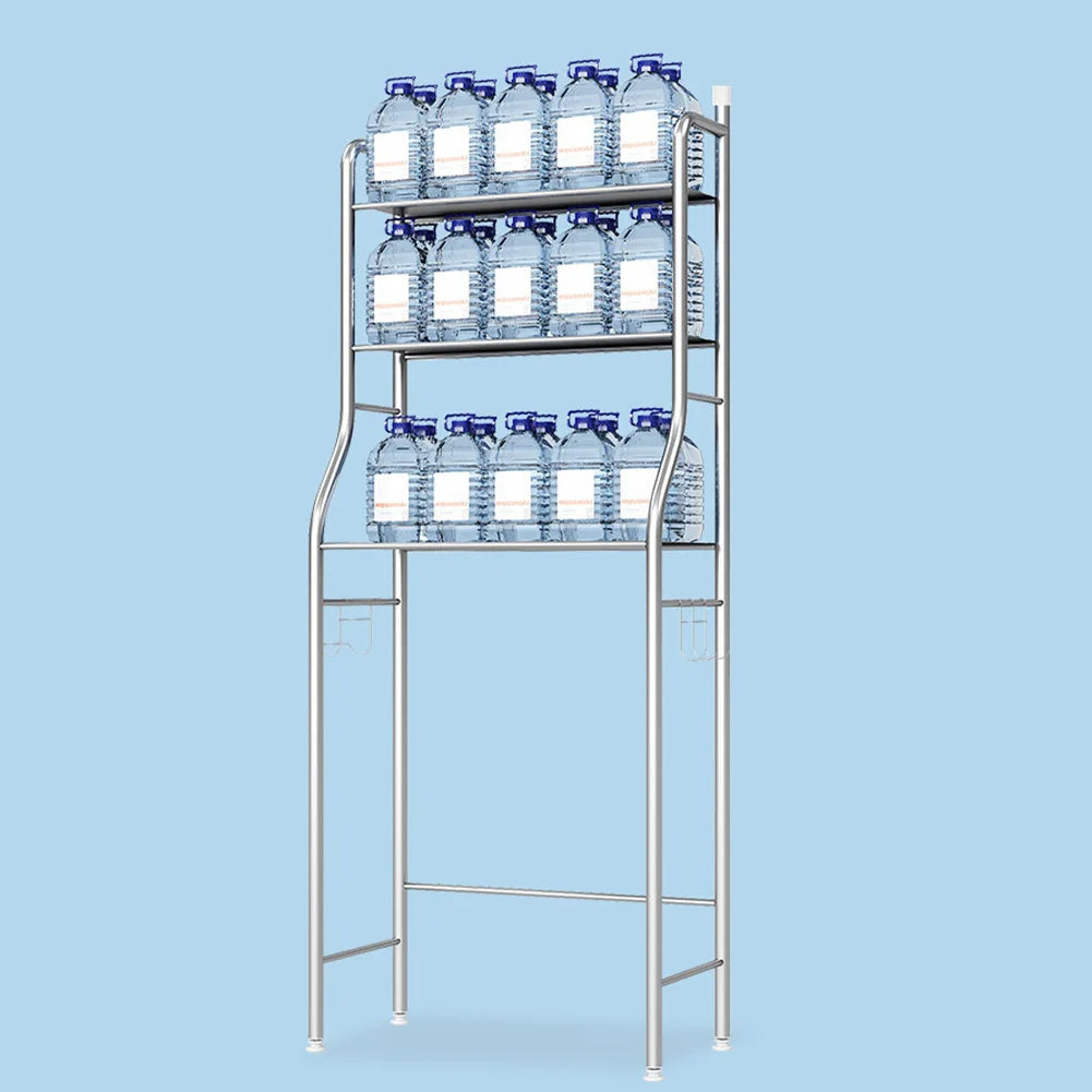 Studyset Over Toilet Storage Shelf Freestanding Two Tier Bathroom Organizer