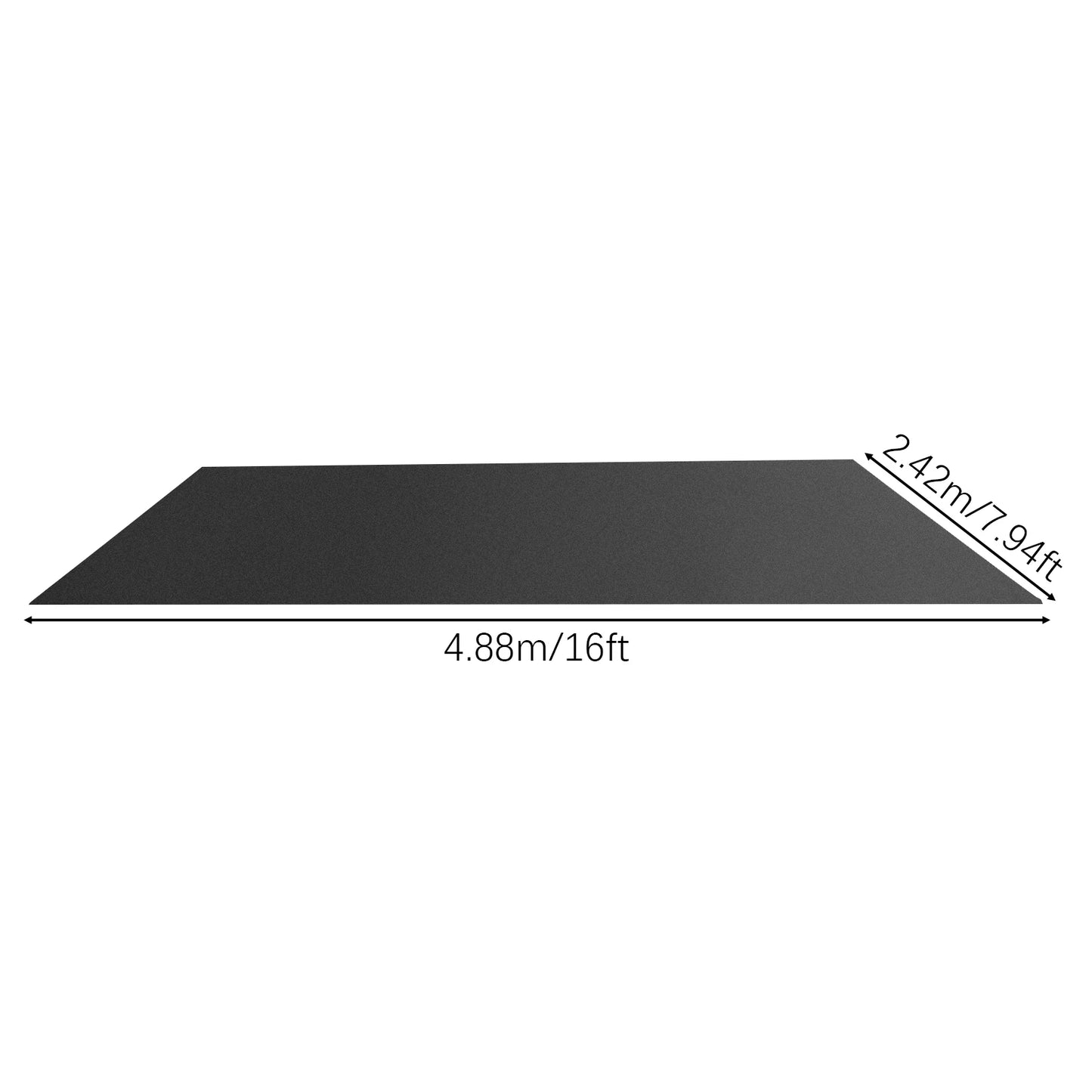 Garage Non-Slip Mat For Workshop And Warehouse Floor Protection