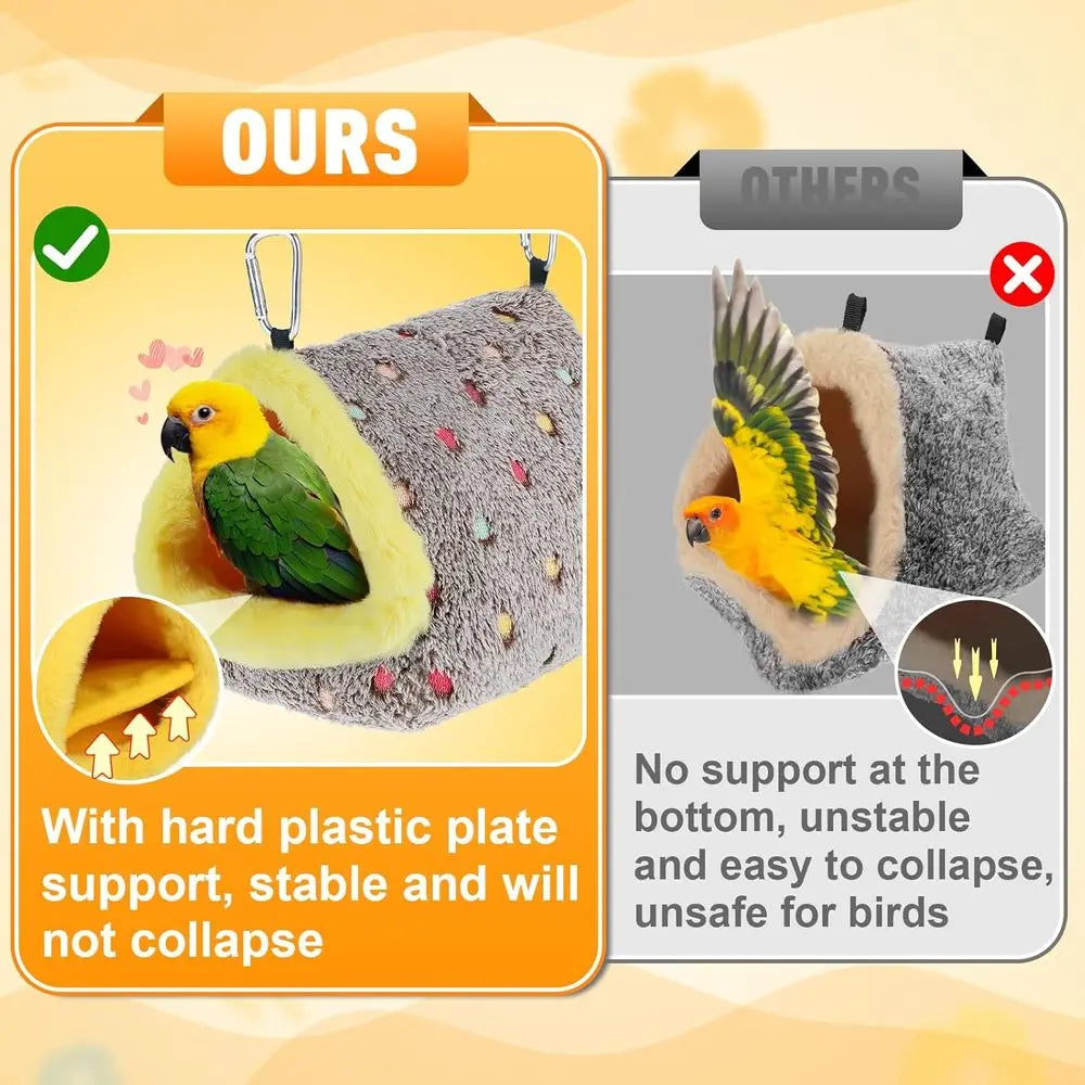 Bird Nest Cage With Hideaway For Small Parrots And Cockatiels