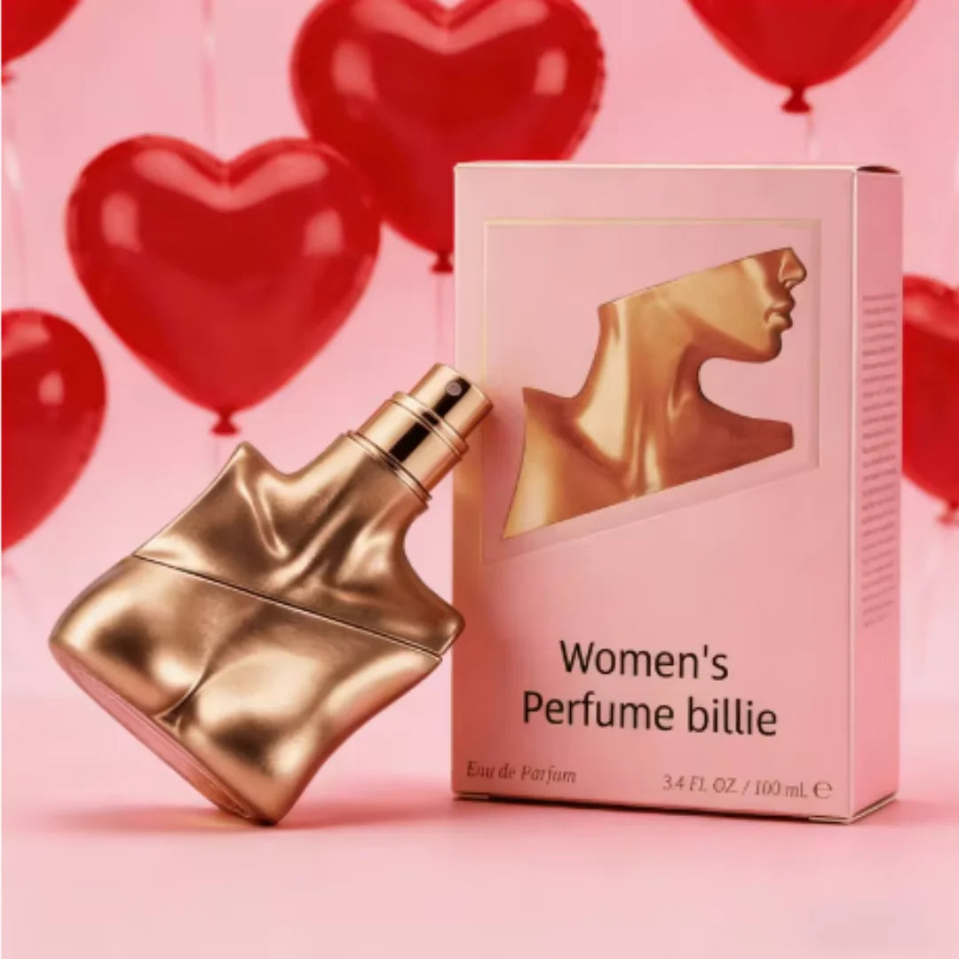 Billie Gold Sculpture Perfume For Women Elegant Valentines Gift