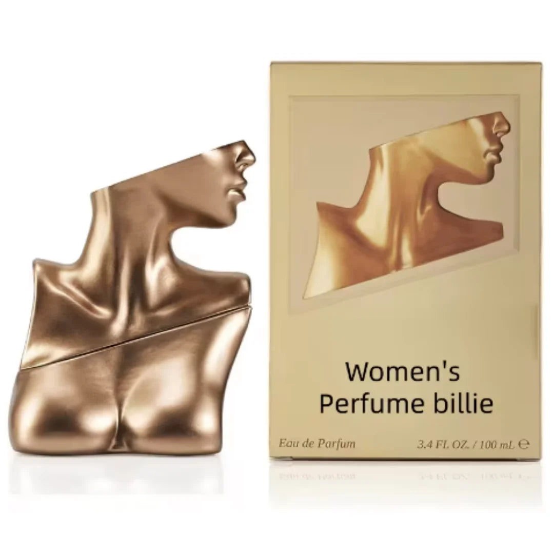 Billie Gold Sculpture Perfume For Women Elegant Valentines Gift