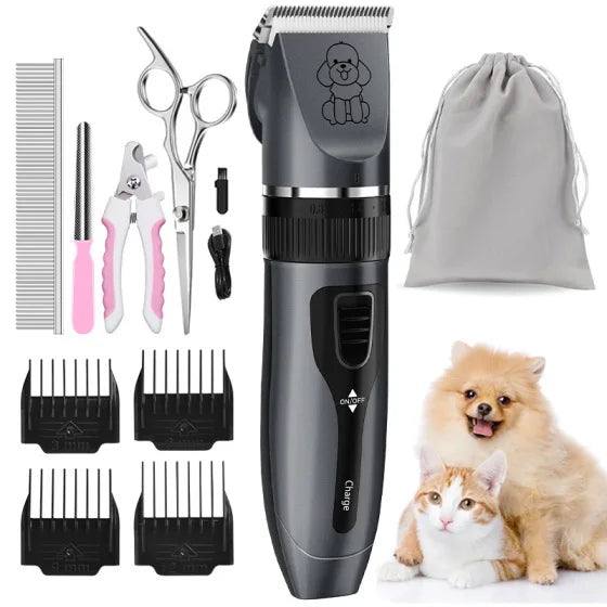 Rechargeable Low Noise Cordless Pet Trimmer For Dogs And Cats