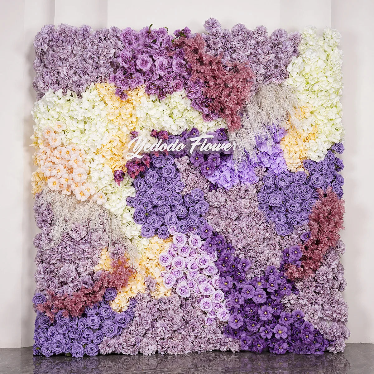 Gradient Rose Cloth Backdrop Curtain for Weddings and Events
