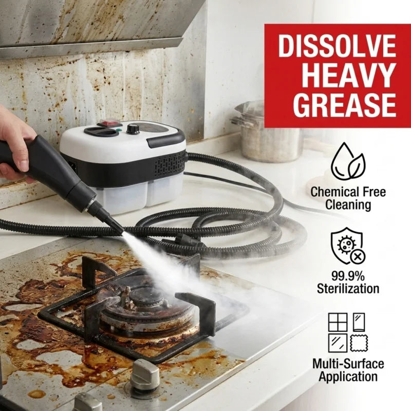 BALASHOV 2500W Handheld Steam Cleaner High Temperature Pressurized Sterilizer