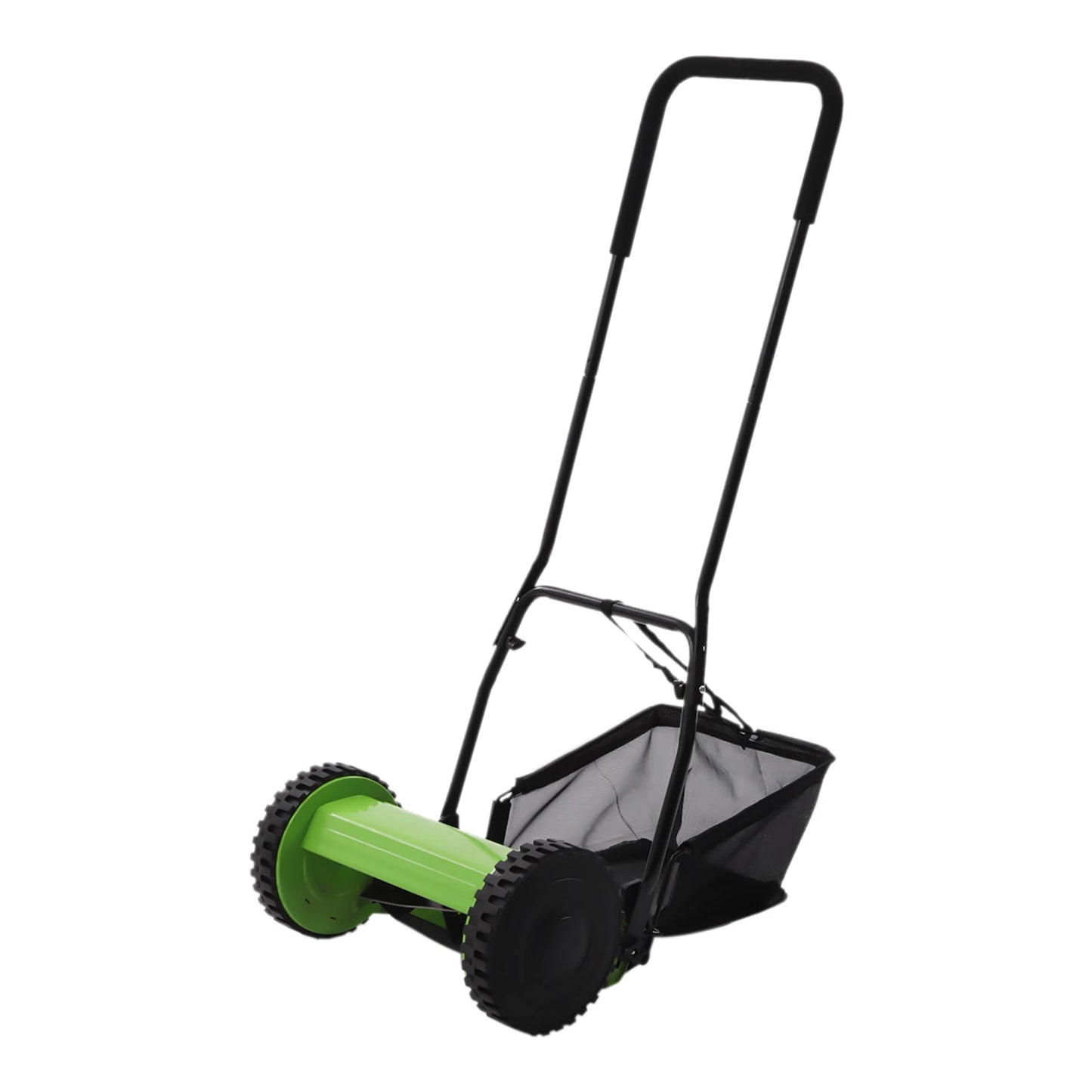 Bymaocar Manual Push Reel Lawn Mower With Collection Bag