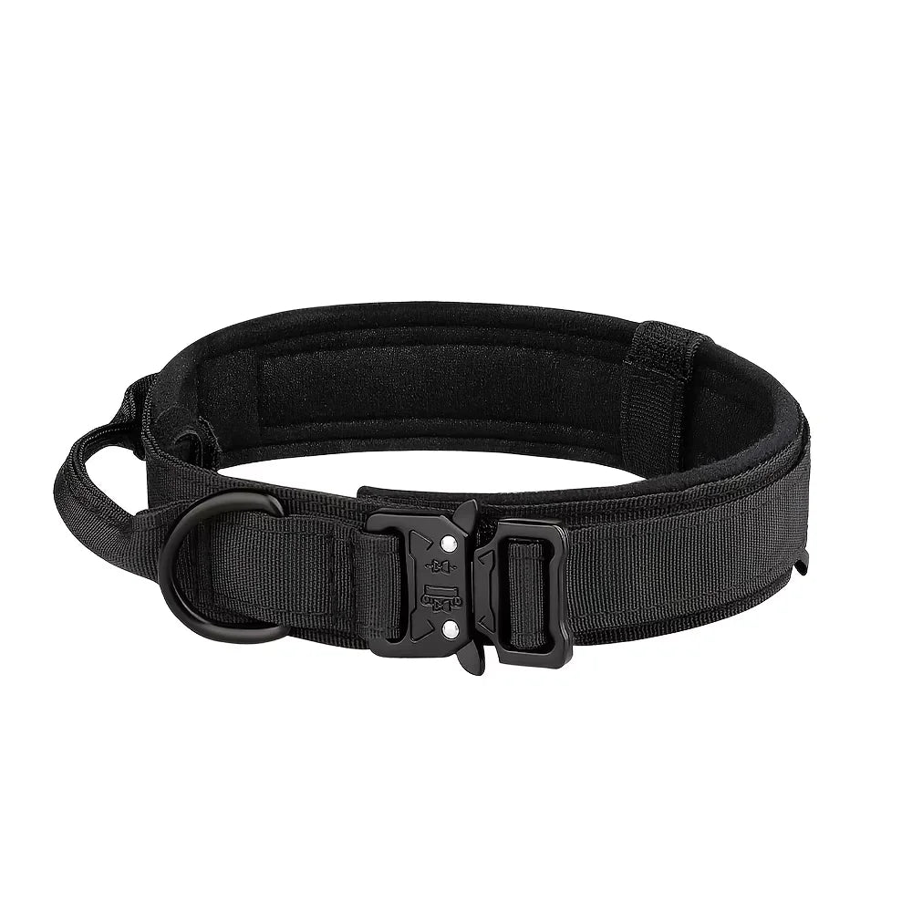 Dog Training Collar Adjustable Tactical Collar And Leash Set
