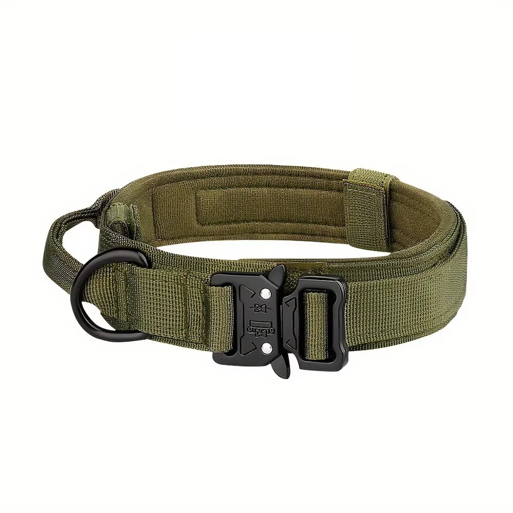 Dog Training Collar Adjustable Tactical Collar And Leash Set