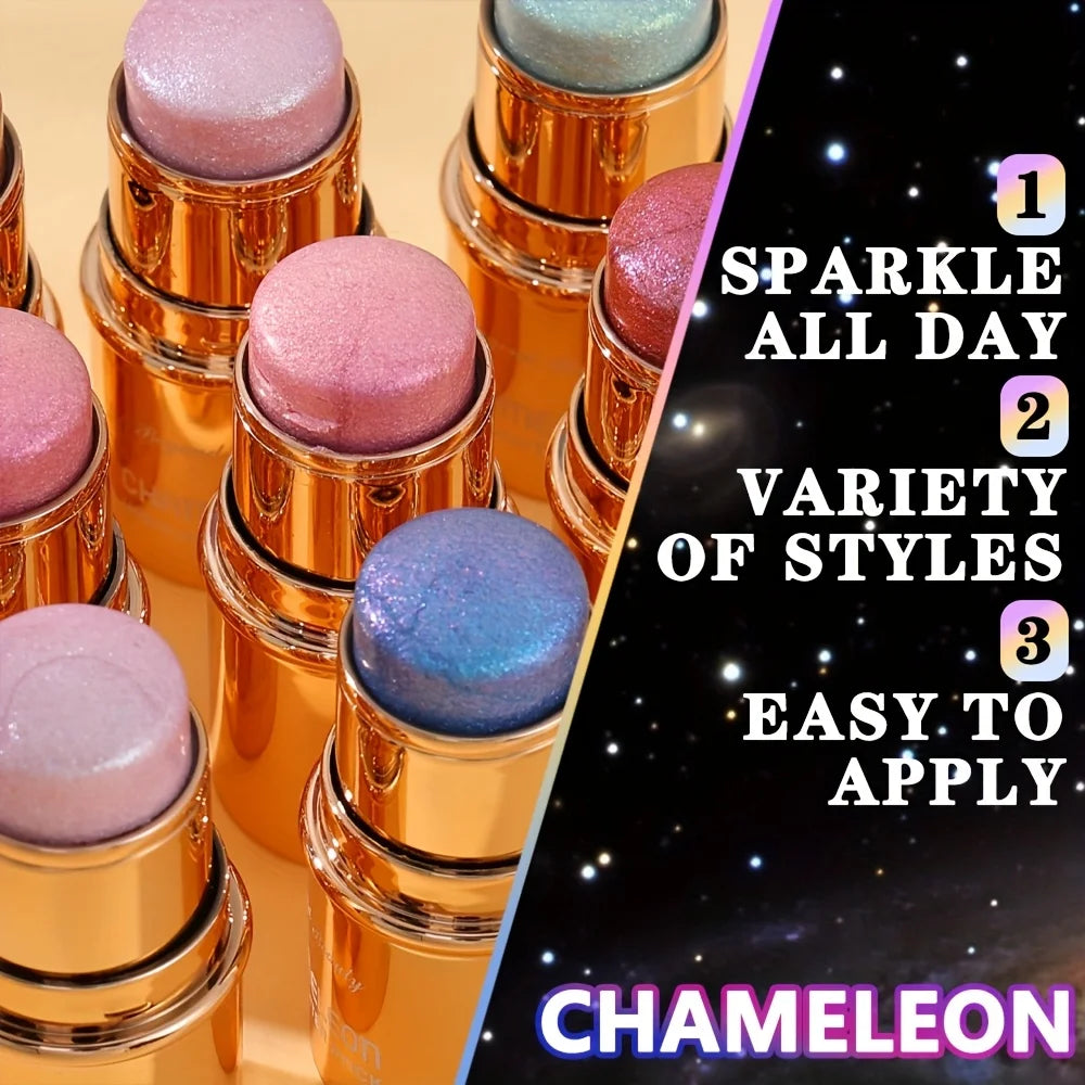 BEYONDBEAUTY Chameleon Holographic Glitter Highlighter Stick
