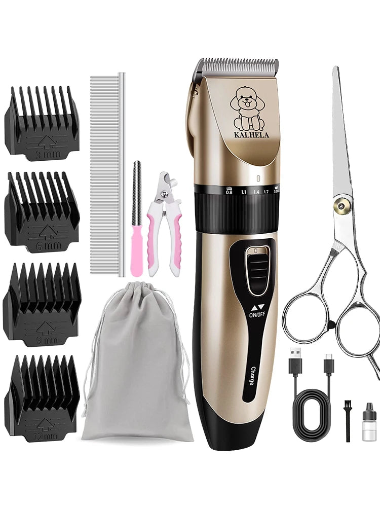 Rechargeable Low Noise Cordless Pet Trimmer For Dogs And Cats