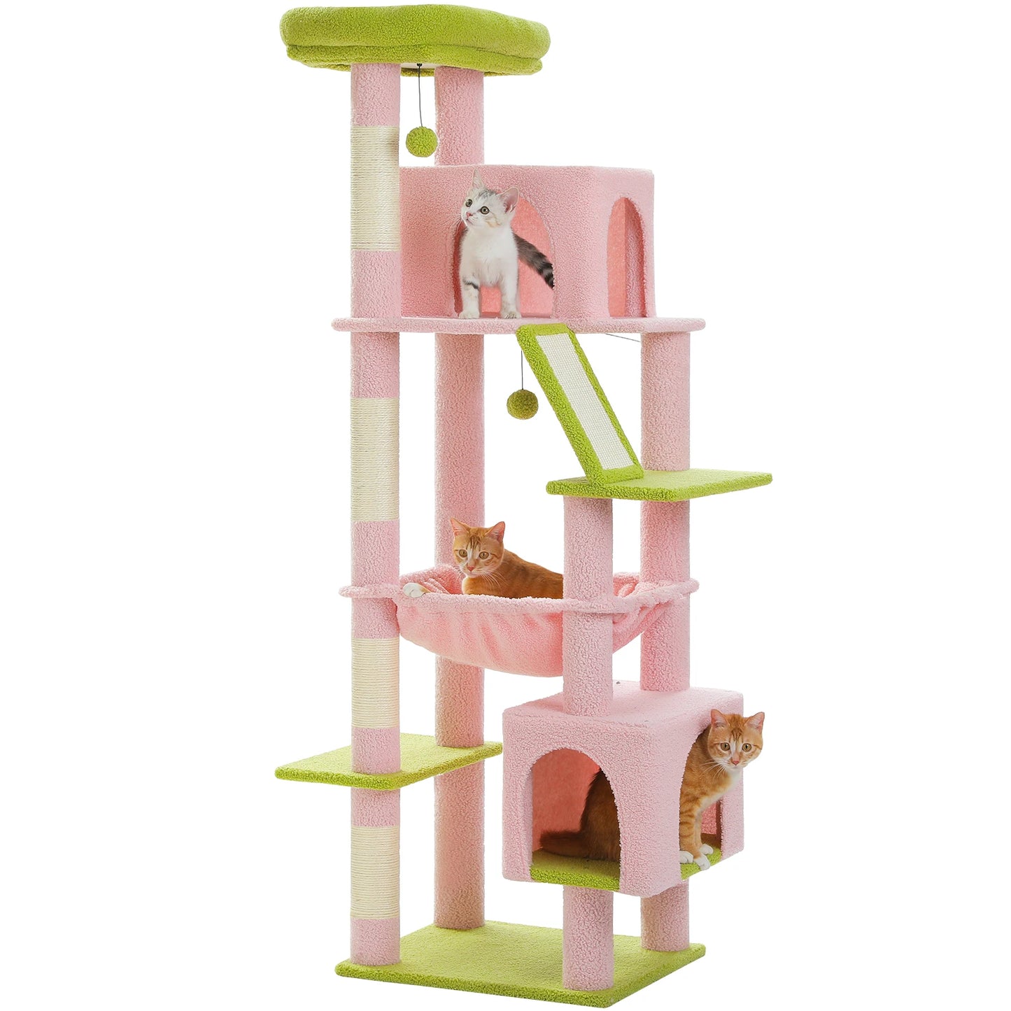 PAWZ Road Cat Tree Tall Multi Level Tower For Cats