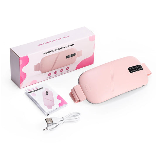 AFDEAL Electric Heating Pad For Menstrual Cramp Relief Belt