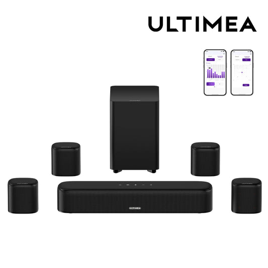 ULTIMEA 7 1 Sound Bar With App Controlled Virtual Surround