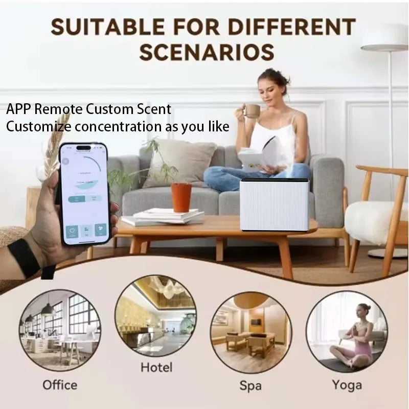 NAMSTE 1000ml Wireless Bluetooth Fragrance Diffuser For Home Hotel