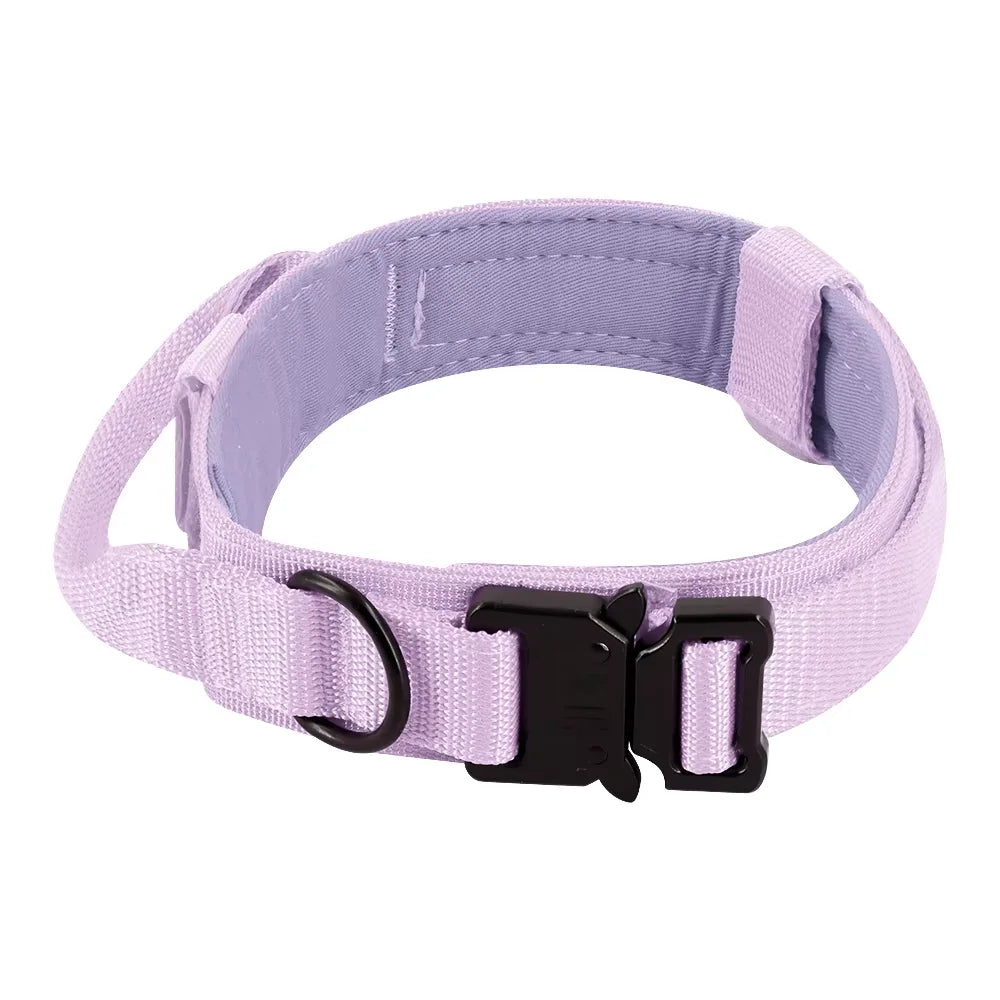 Dog Training Collar Adjustable Tactical Collar And Leash Set