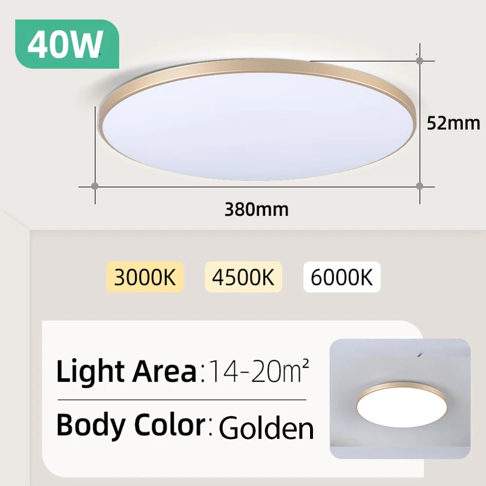 ChenBen LED Ceiling Light Fixture For Bathroom And Kitchen