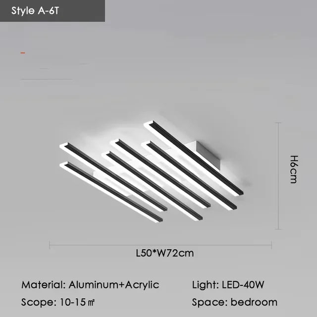 Nordic Designer Ceiling Lamp With LED And Remote Control