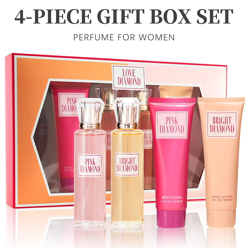 Liquid Kiss Women's Fragrance Gift Set EDP Lotion Deluxe
