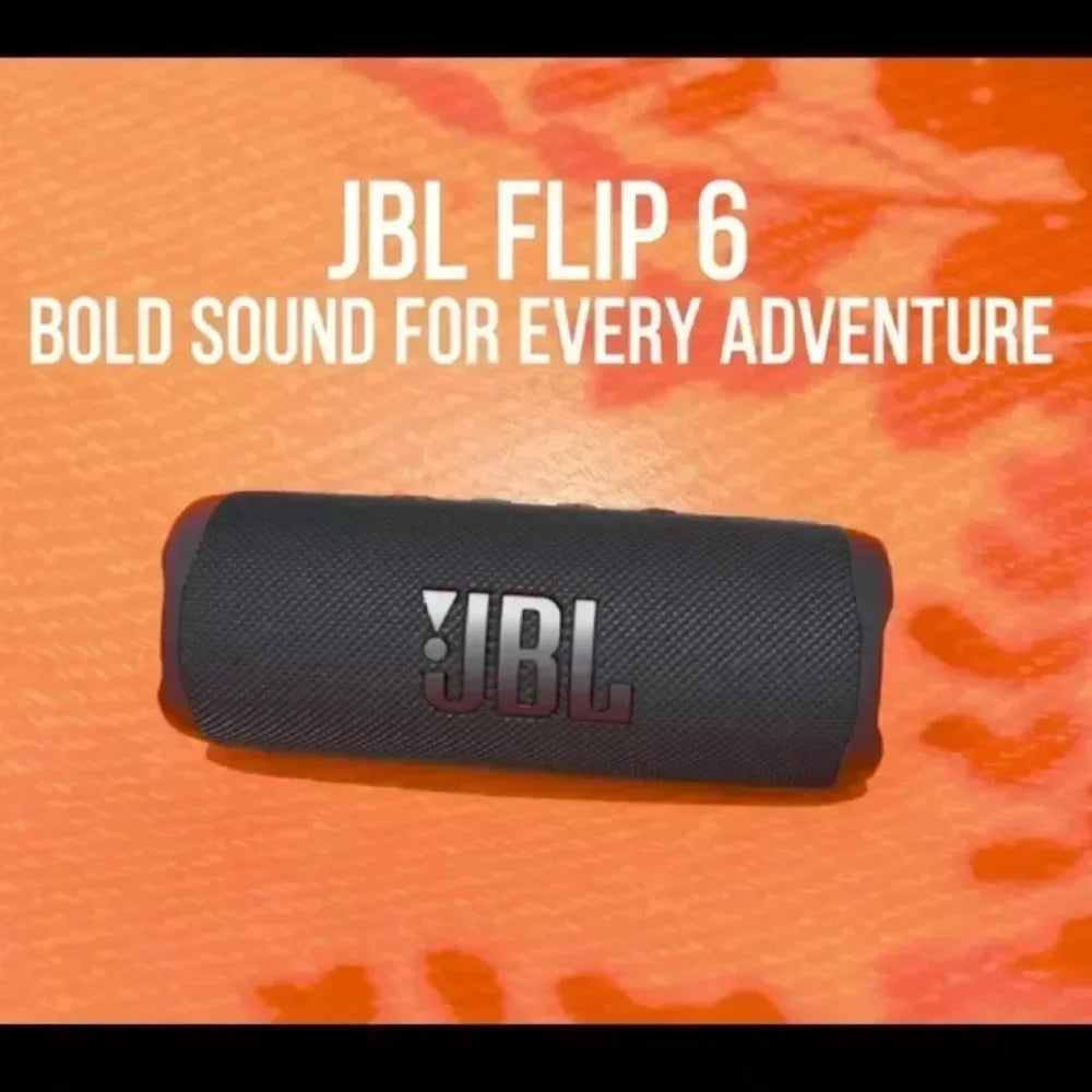 JBL Flip 6 Waterproof Bluetooth Speaker With Powerful Bass