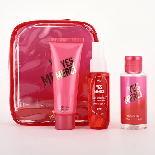 LIQUID KISS Women Bath Gift Set With Mist Gel Lotion