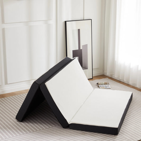 JHK Three Fold Portable Floor Bed CertiPURUS Certified For Travel