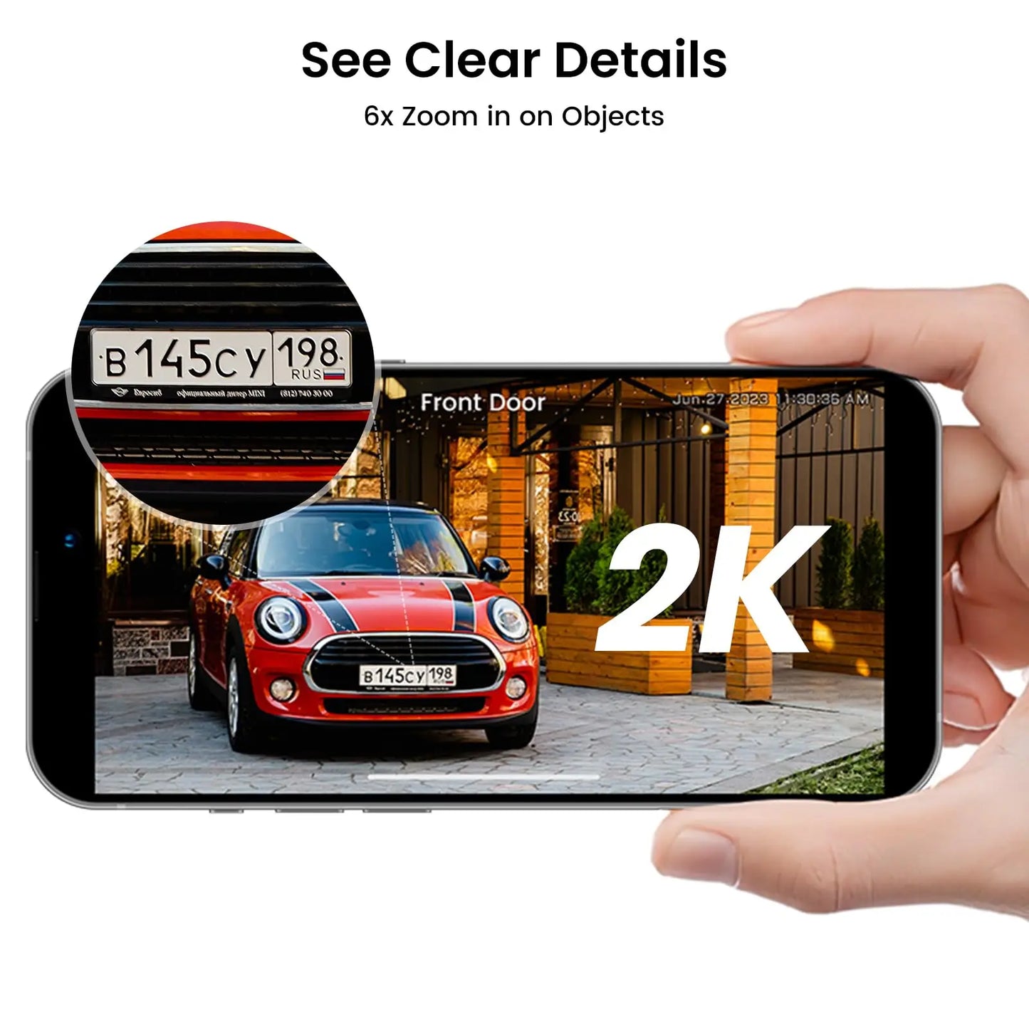 DEKCO Solar WiFi Camera 3MP Fully WireFree Battery PTZ CCTV