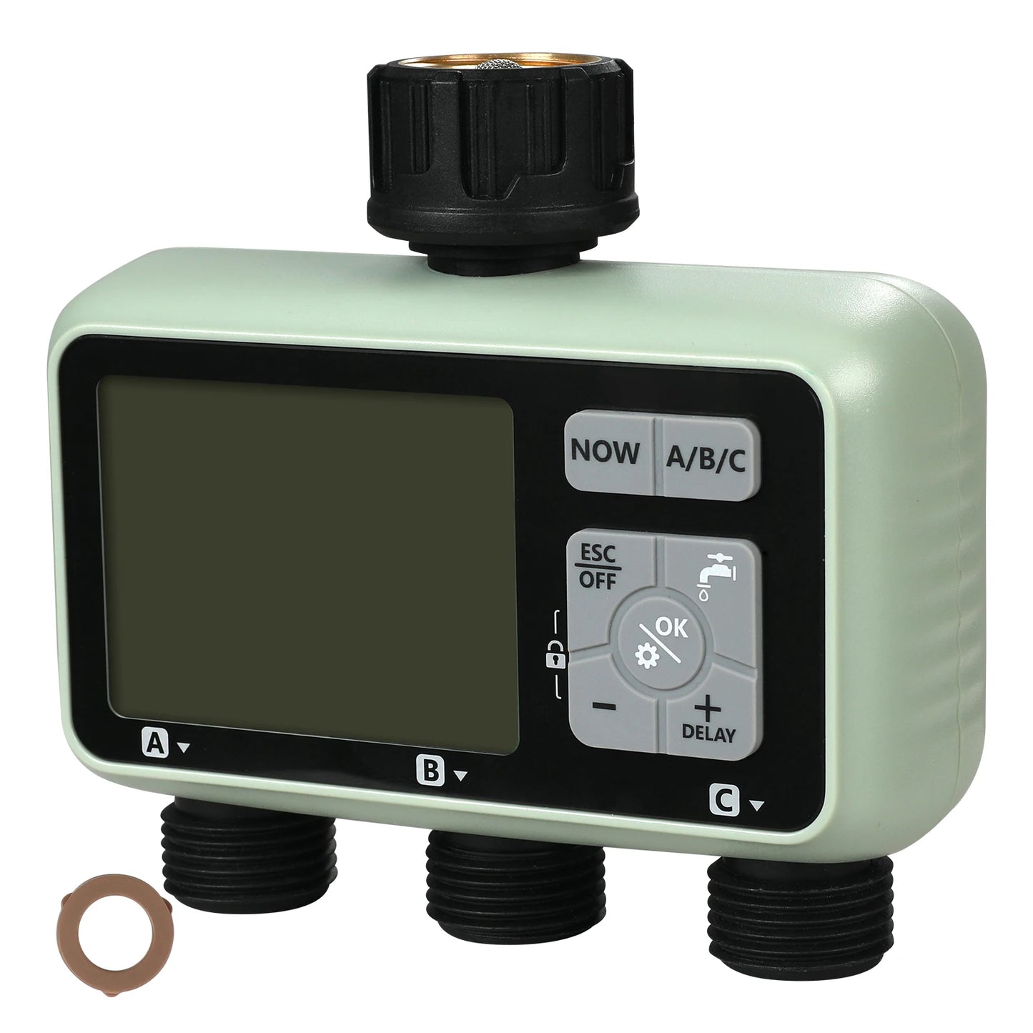 SucceBuy Water Timer 3 Independent Watering Zones With LCD Display