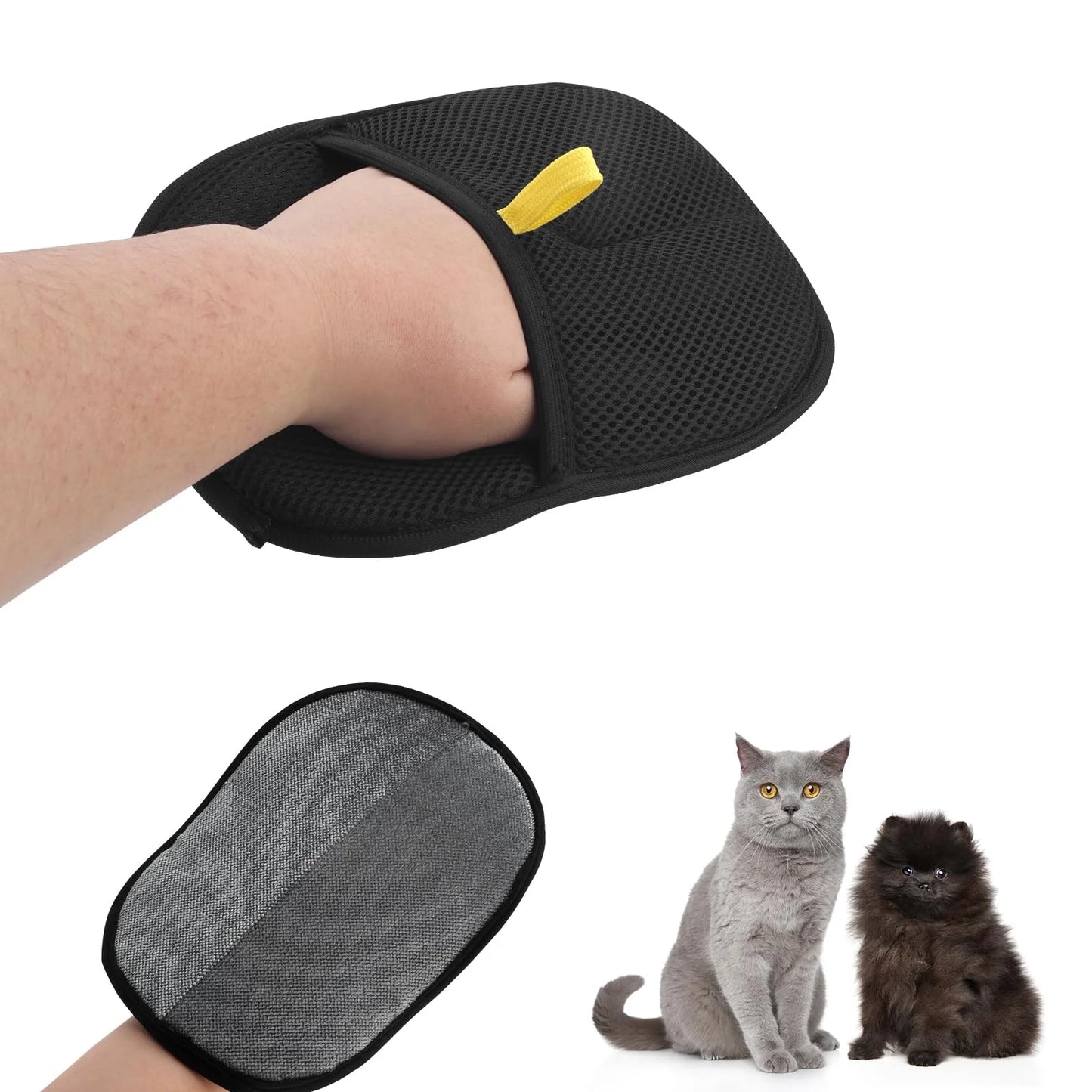 Pet Deshedding Glove For Dog Cat Rabbit Hair Removal