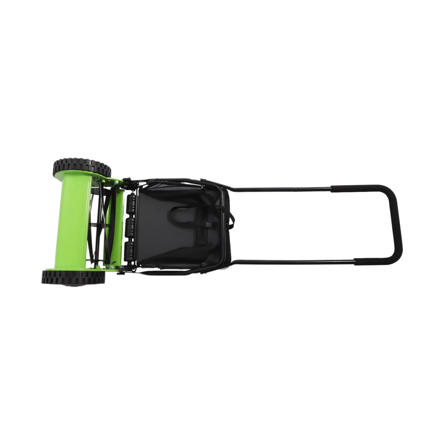 Bymaocar Manual Push Reel Lawn Mower With Collection Bag