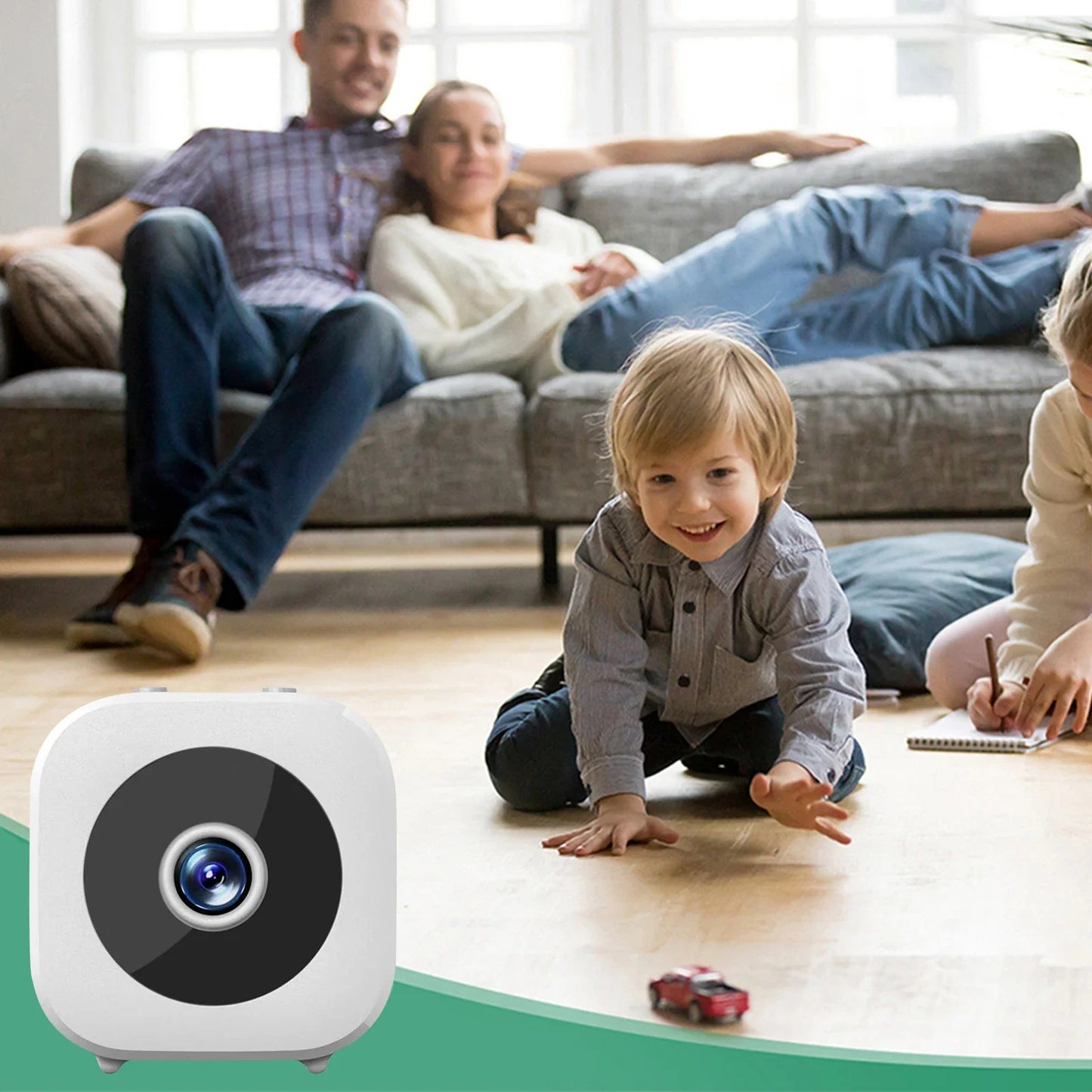 Smart Wireless Security Camera With WiFi Surveillance And Motion Detection