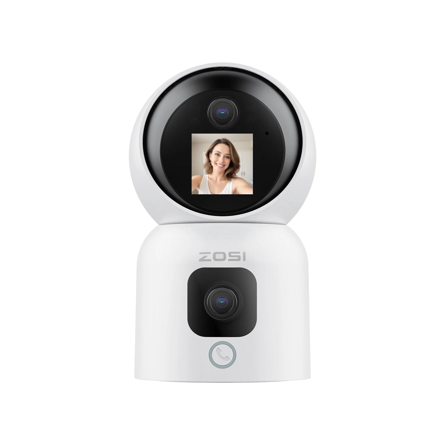 ZOSI 360 Degree Smart Home Security Camera AI Auto Tracking