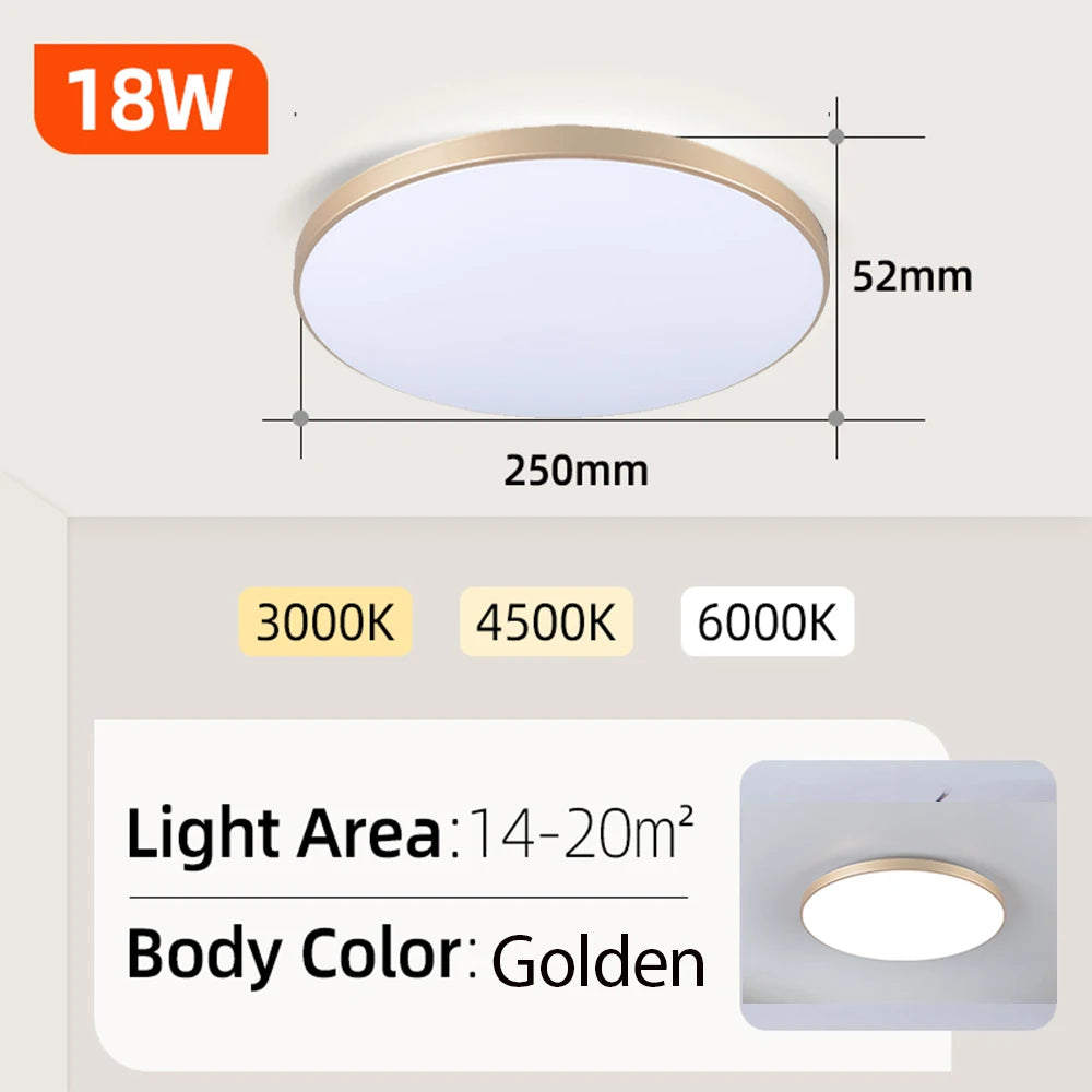 ChenBen LED Ceiling Light Fixture For Bathroom And Kitchen