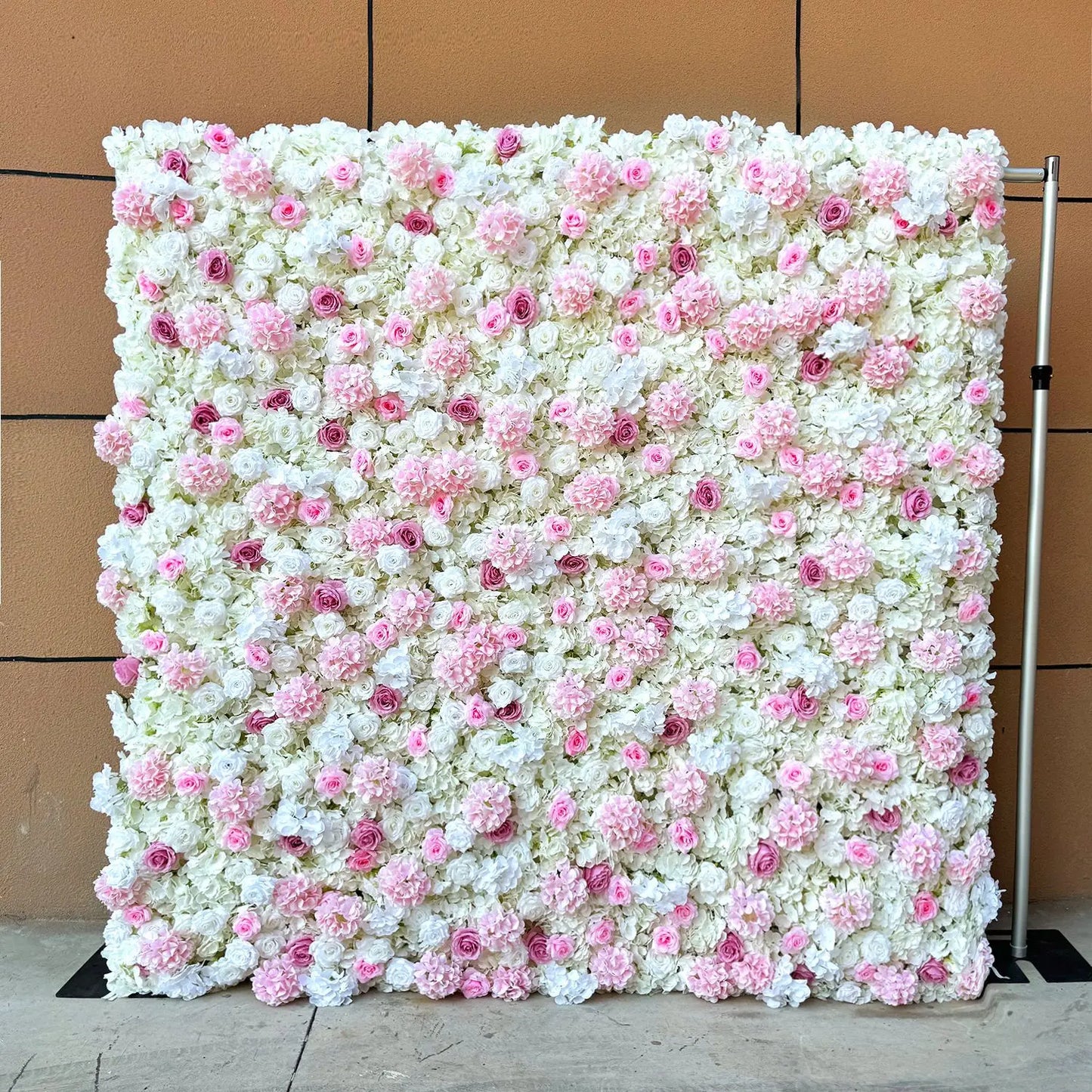 Gradient Rose Cloth Backdrop Curtain for Weddings and Events