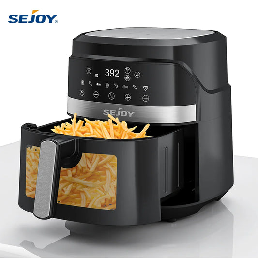 Sejoy Air Fryer 8in1 Multicooker Roast Bake Dehydrate Keep Warm