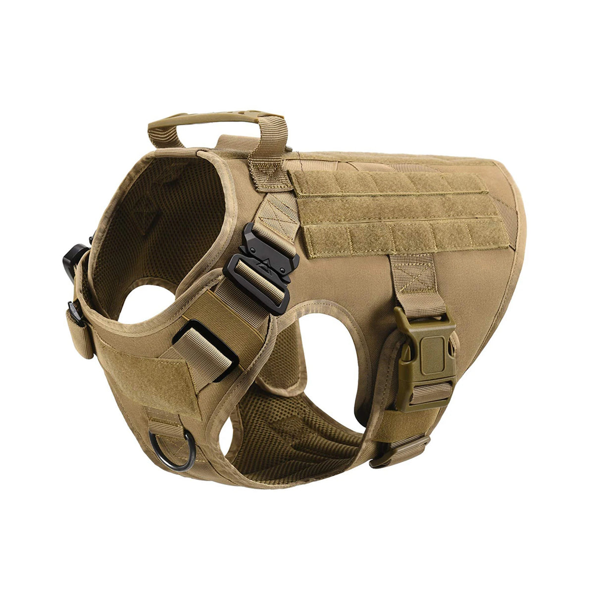 Petavel Tactical Dog Harness Featuring Quick Release Buckles