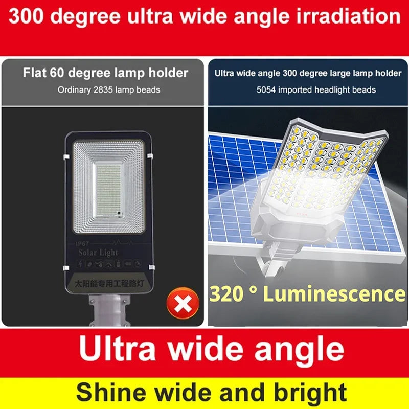 12000W Solar Street Light With Remote Control Outdoor
