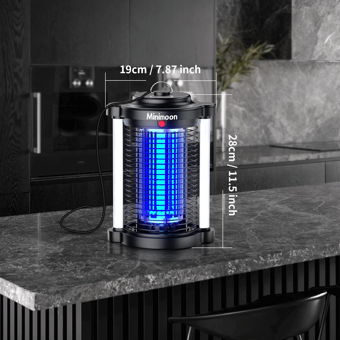 Bug Zapper Outdoor Mosquito Trap With Dual LED 4200V