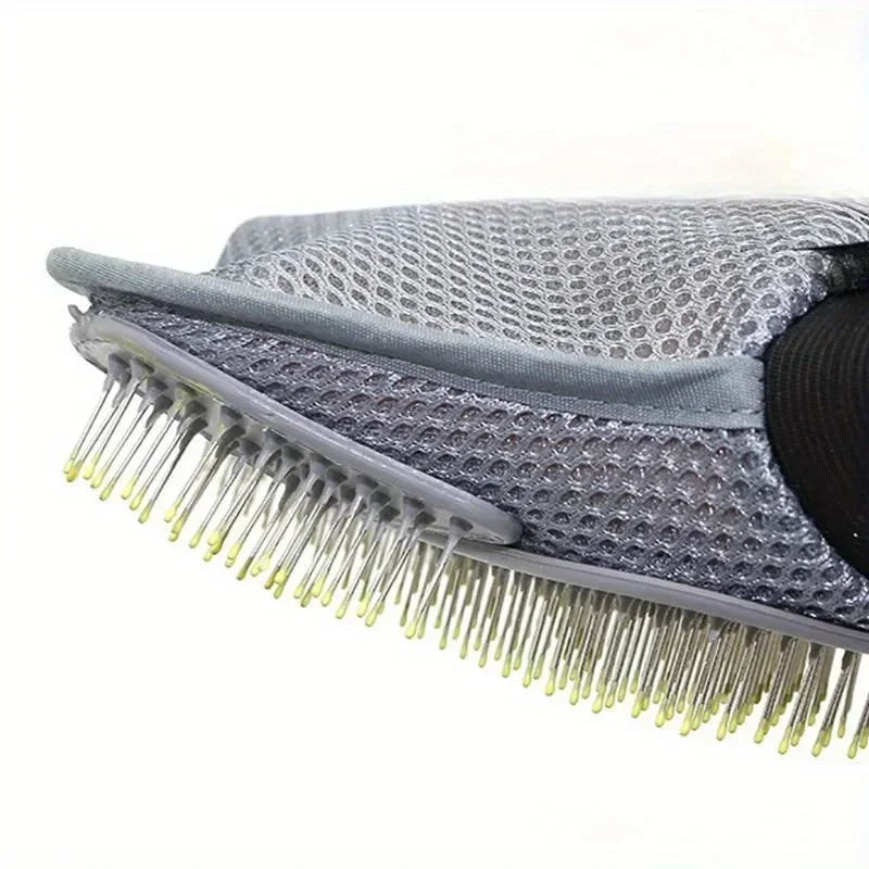 Gentle Deshedding Pet Grooming Glove For Dogs And Cats