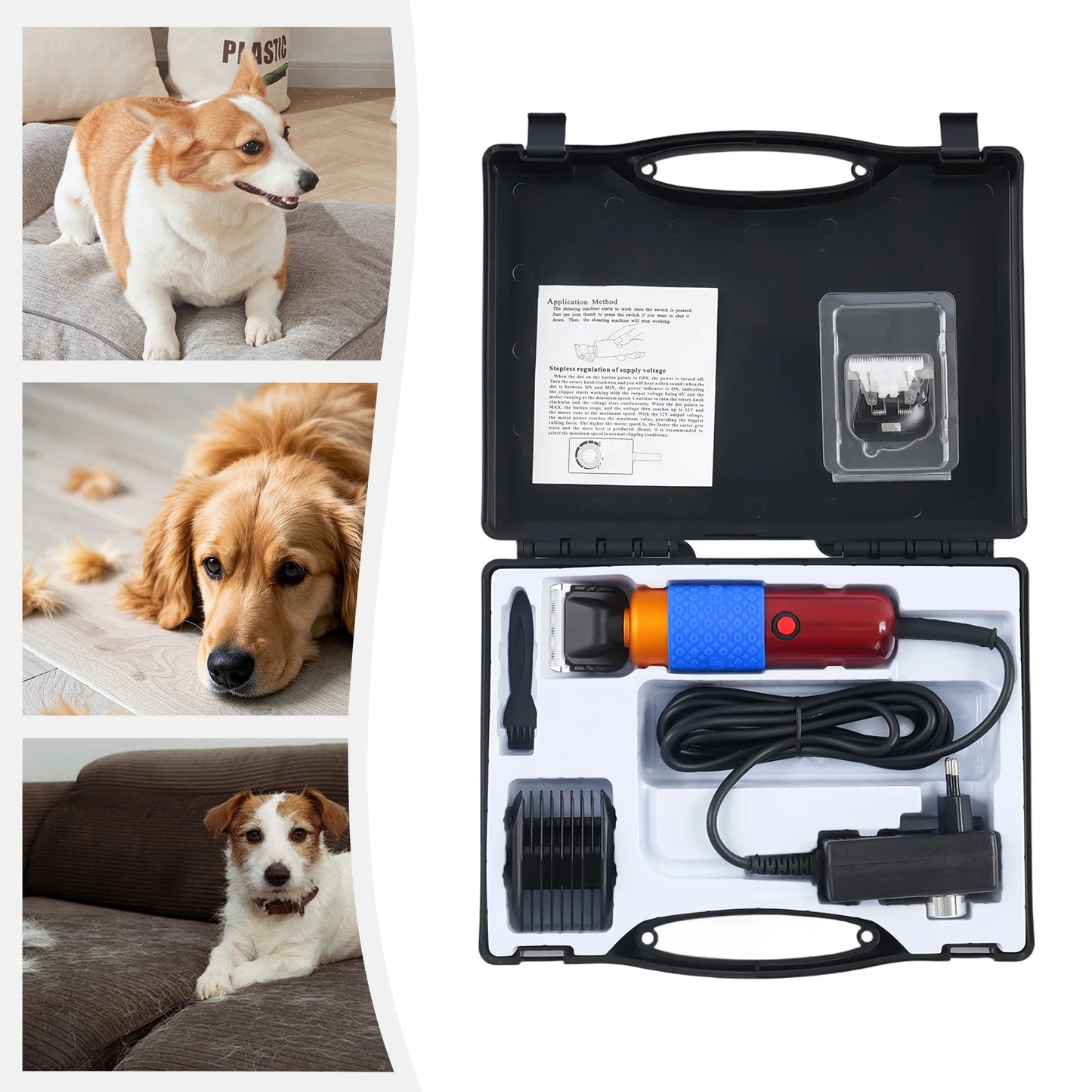 36W Electric Sheep Goat Clipper For Farm Animal Grooming