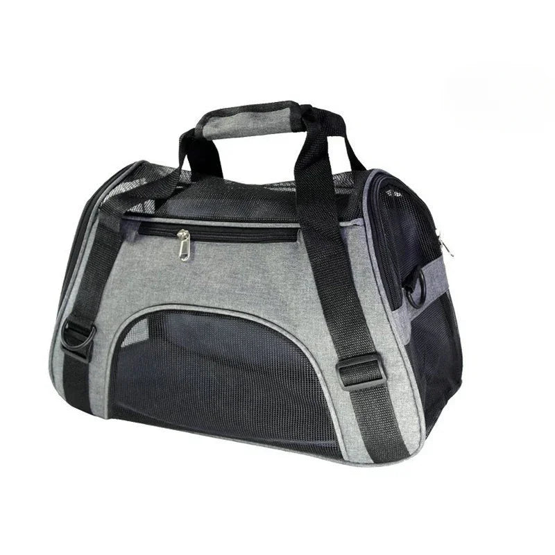 Breathable Mesh Pet Carrier for Small Dogs and Cats