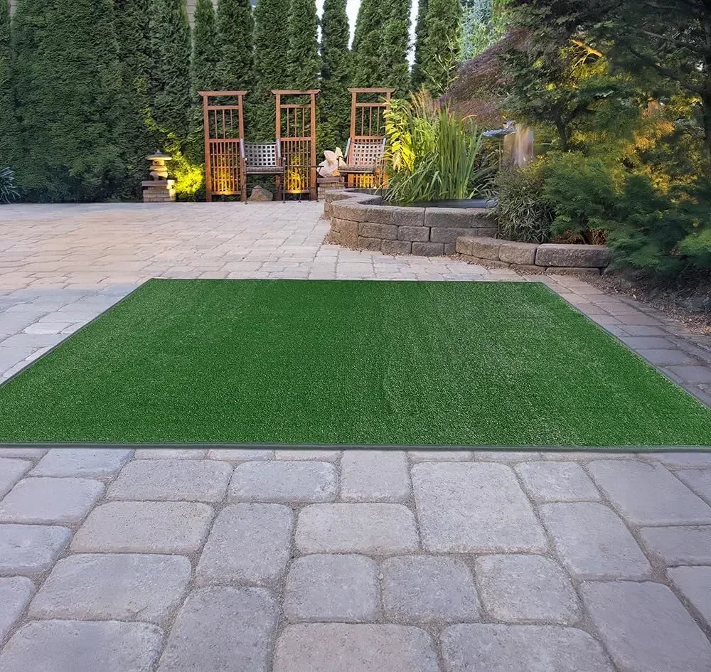 Artificial Grass Indoor Outdoor Area Rug Durable And Low Maintenance