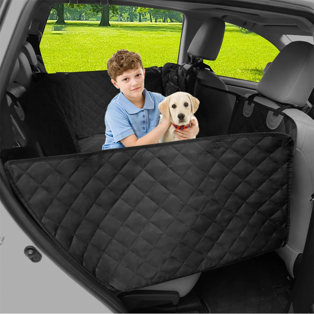 BINGOPAW Waterproof Dog Car Seat Cover Hammock For Backseat Travel