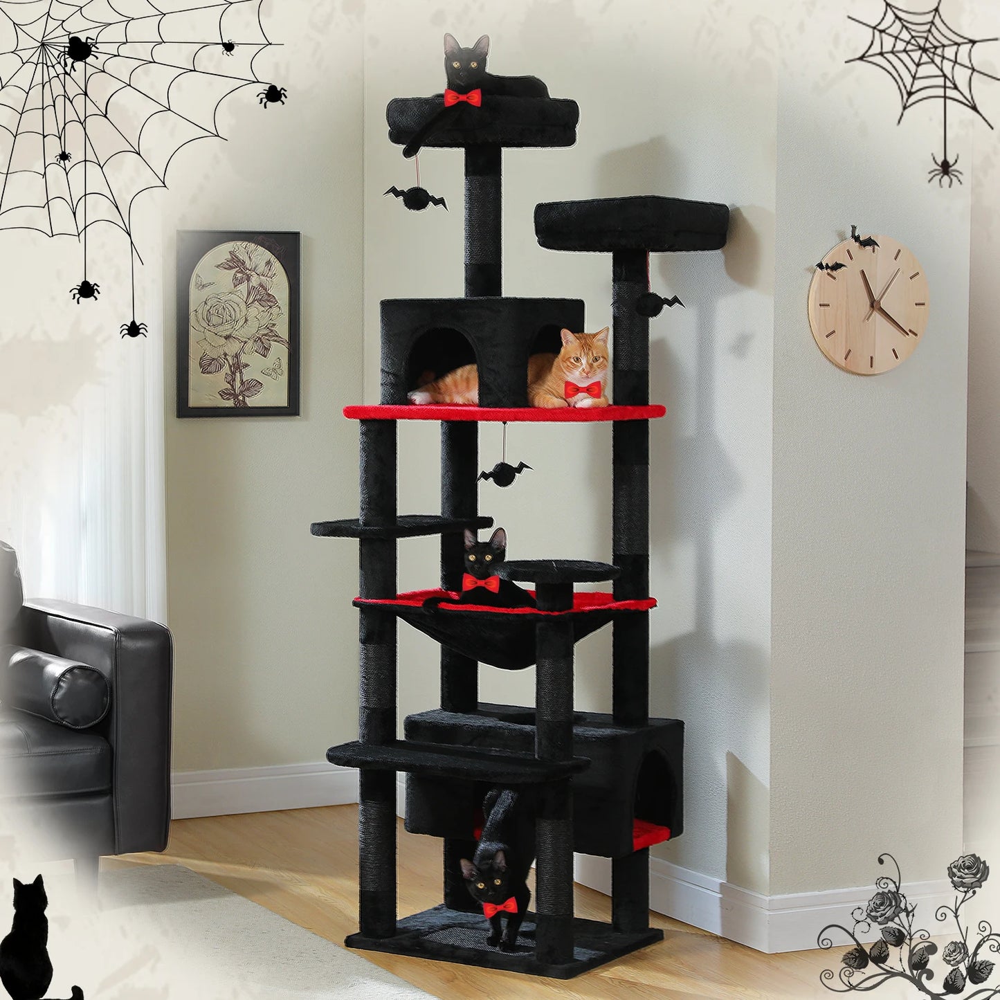 PAWZ Road Durable Cat Tree And Tower For Indoor Cats