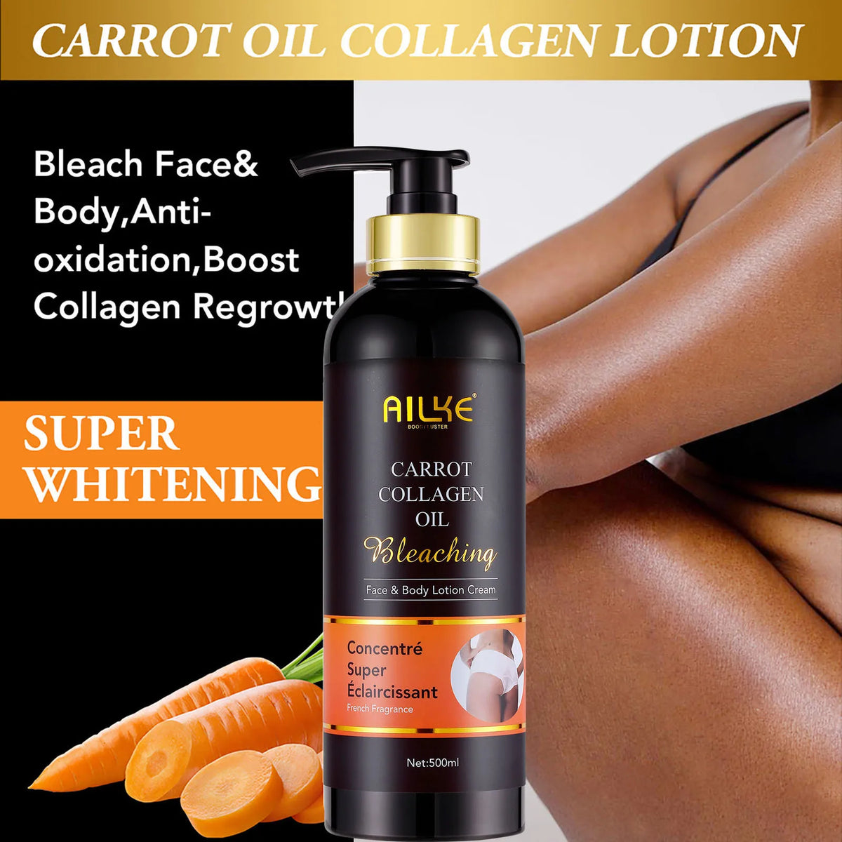 AILKE Collagen Whitening Set For Dark Spot Correction Plus Radiant Skin
