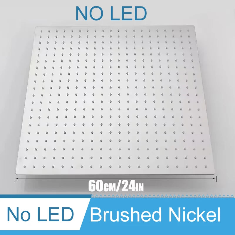 Shinesia LED Rainfall Shower System Ceiling Mounted