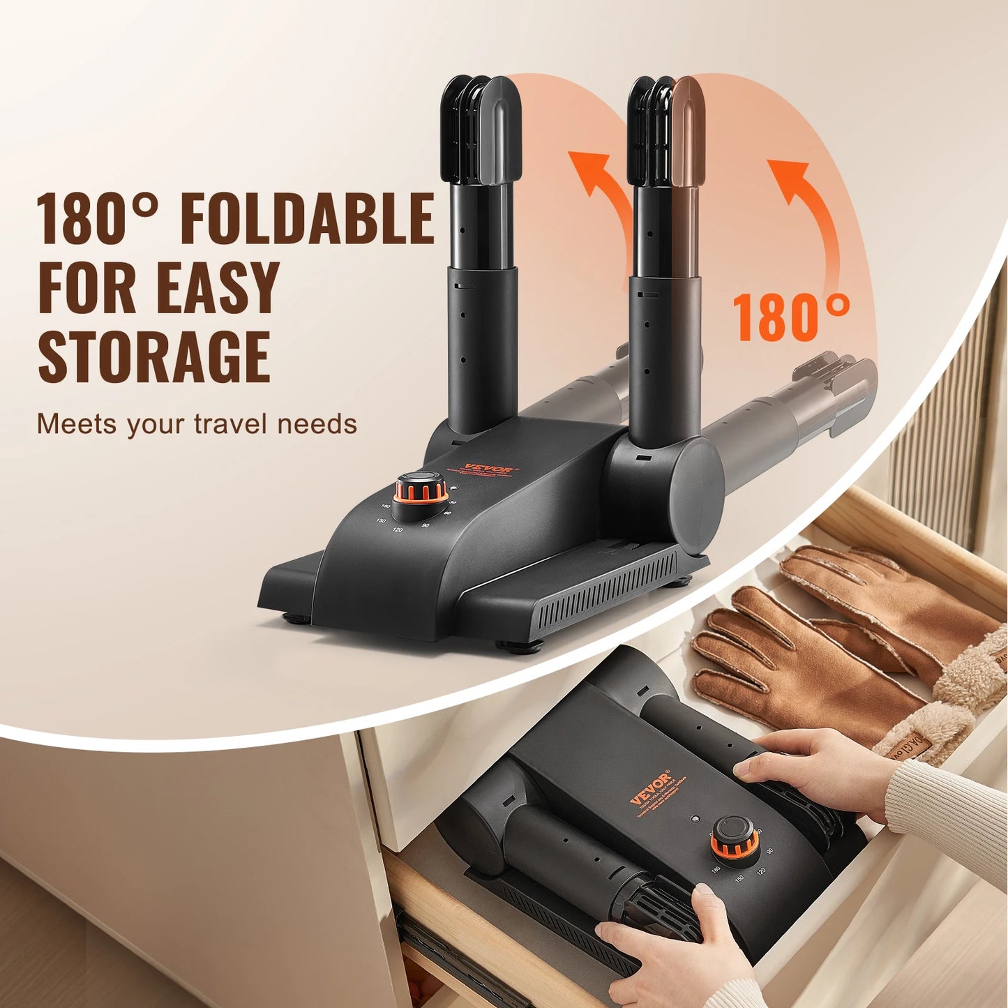 VEVOR Shoe Dryer With Timer And Blower